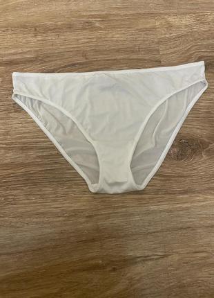 Шикарні, базові, трусики, білого кольору, від дорогого бренду: victoria’s secret 👌