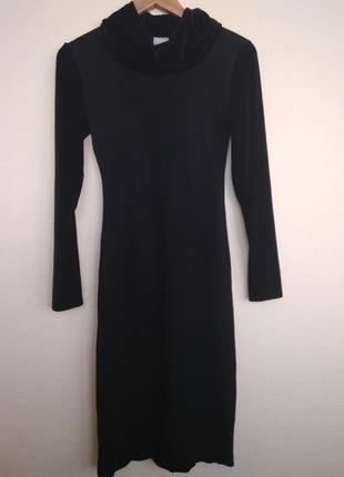 Элегантное чёрное платье bastet