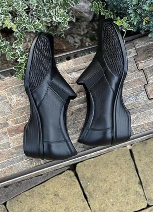 Peon кожаные мягкие женские туфли мокасины 39р.3 фото