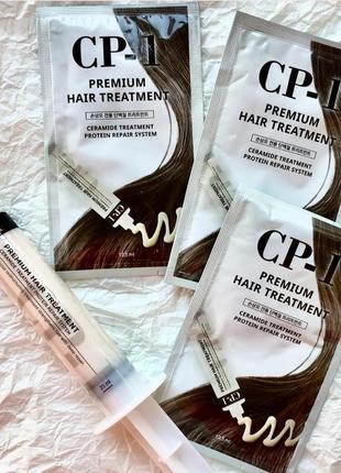 Протеиновая маска для лечения и разглаживания волос cp-1 premium hair treatmen, 12.5 мл.