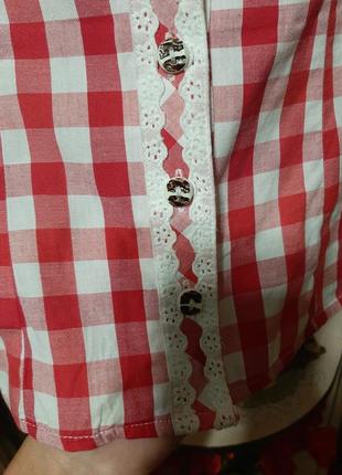 Баварська вінтажна блуза октоберфест4 фото