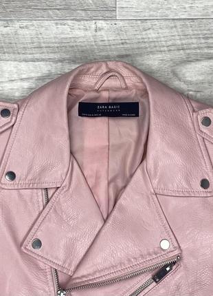 Zara basic куртка косуха м размер женская короткая оригинал3 фото