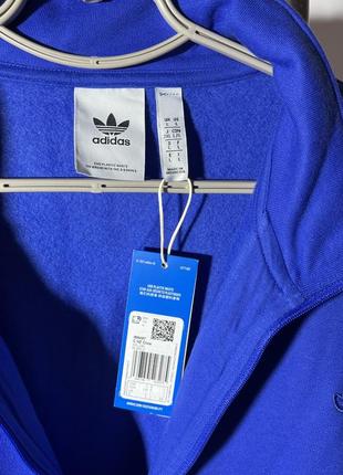 Толстовка adidas originals adicolor contempo half-zip crew8 фото