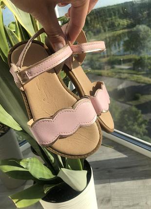 Праздничные повседневные нежные босоножки стелька 15,5 см