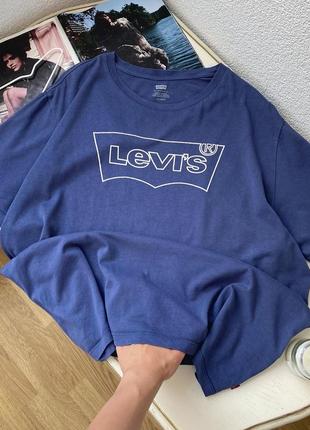 💙классная оверсайз футболка levi’s, оригинал!3 фото