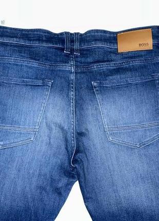 Джинсы hugo boss delaware3 slim fit denim jeans medium blue6 фото