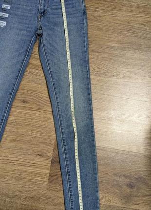 Джинси levi's 711 skinny2 фото