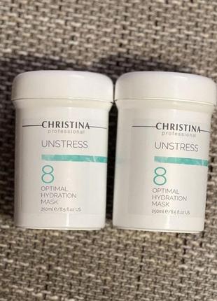 Оптимально увлажняющая маска (8) christina unstress optimal hydration mask