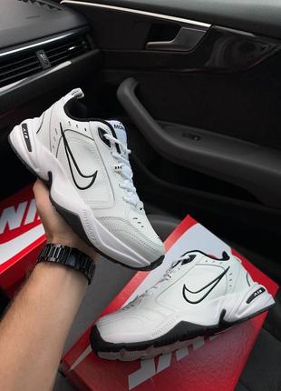 🔥чоловічі кросівки nike air max monarch  iv all white black