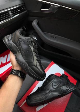 🔥чоловічі кросівки nike air max monarch  iv all black