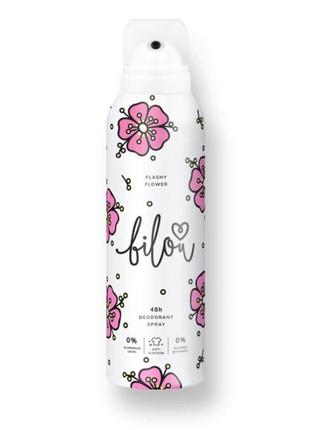 Дезодорант-спрей bilou deodorant spray flashy flower 150 мл