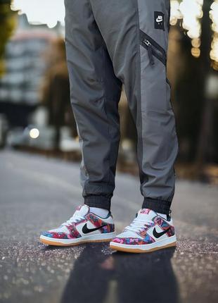 Кроссовки nike sb dunk low parra кроссовки6 фото