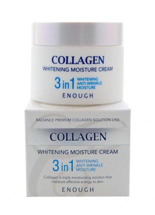 Оригінал корея крем collagen 3 in 1 enough1 фото