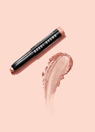 Мини кремовые тени bobbi brown long wear cream shadow stick golden pink