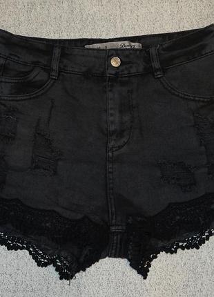 Джинсові шорти denim co — розмір 10 uk