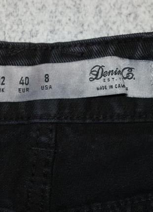 Джинсовые шорты denim co - размер 10 uk3 фото
