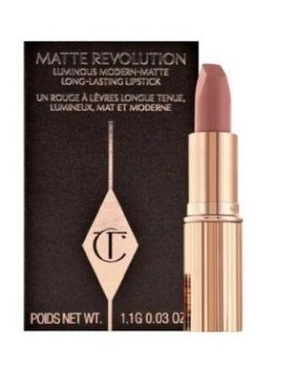 Матова помада для губ charlotte tilbury pillow talk- matte revolution