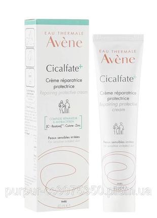 Крем для обличчя та тіла avene cicalfate+ відновлювальний захисний для чутливої пошкодженої шкіри 40 мл