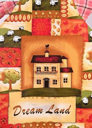 Текстильний кухонний набір xopc-m «добра господиня»: фартух+прихватки+рукавиця