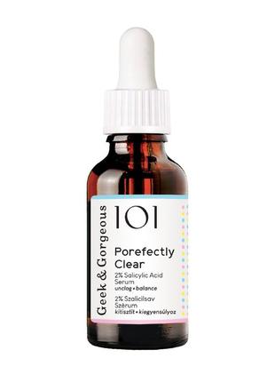 Сироватка з саліциловою кислотою geek & gorgeous porefectly clear 30 ml