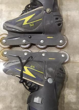Срочно! раздвижные роликовые коньки roces ,36-40р.