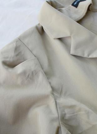 Брендовый блейзер пиджак с утяжками от plt3 фото