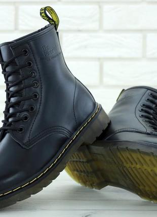 Черевики dr martens на хутрі (зима)4 фото