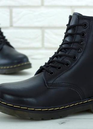 Черевики dr martens на хутрі (зима)5 фото