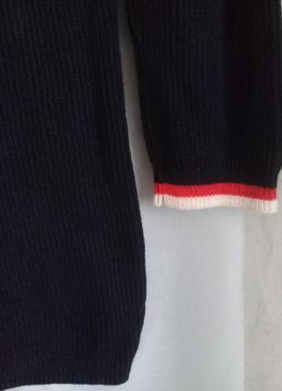 Удлиненный свитер v - я горловина в стиле gucci р. 44-46 от3 фото