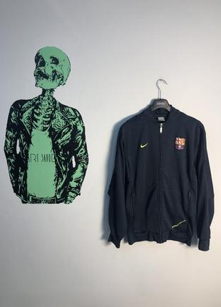 Спортивная кофта nike fc barcelona оригинал4 фото