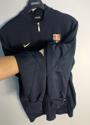 Спортивная кофта nike fc barcelona оригинал3 фото