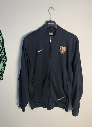 Спортивна кофта nike fc barcelona оригінал