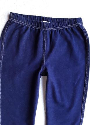 Трикотажные леггинсы под джинсу от bik bok.3 фото