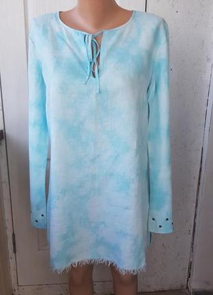 Подовжена блуза-туніка  "casual" етно стилі.