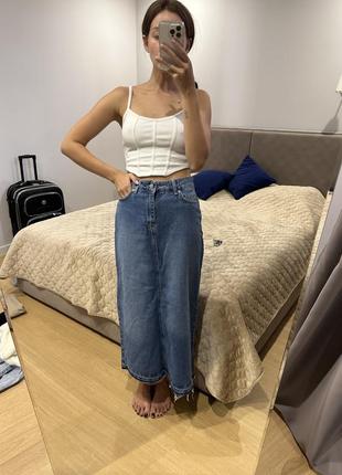 Джинсовая юбка