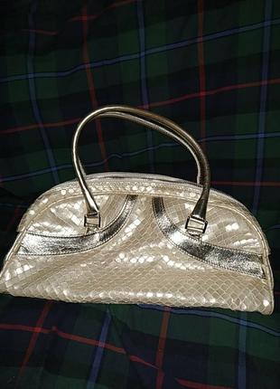Итальянская сумка karen millen из кожи рептилии оригинал