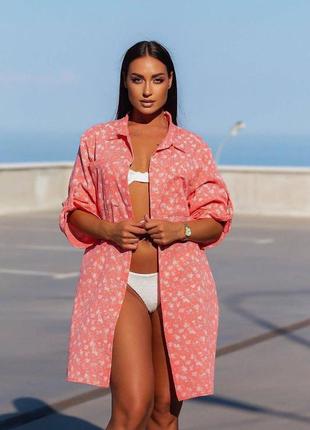 Рубашка штапель коттон вуаль sale