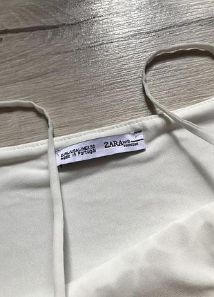 Шикарный кружевной топ толстое кружево zara4 фото