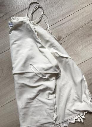 Шикарный кружевной топ толстое кружево zara6 фото