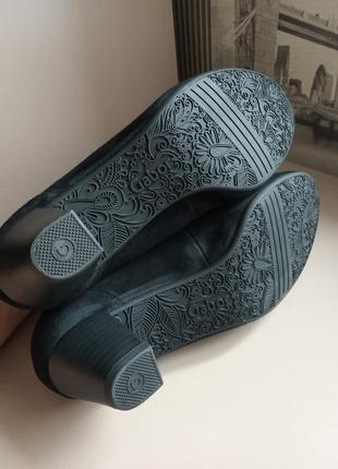 Туфлі gabor comfort (40) з натуральної замші9 фото