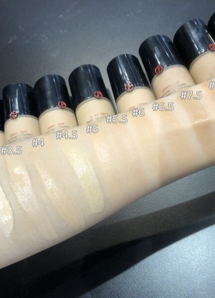 Тональна основа - armani power fabric spf 252 фото