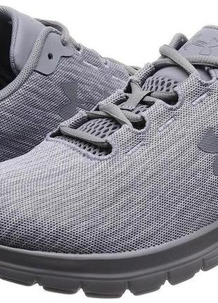 Кроссовки мужские under armour серый (ua w remix grey (40,5 (26 см)))6 фото