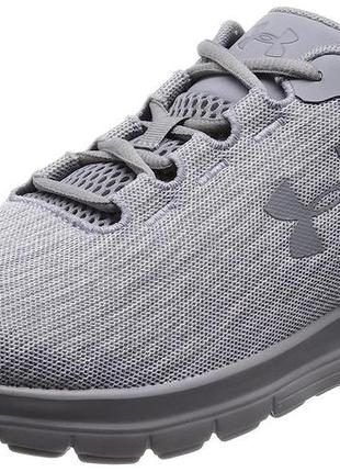 Кроссовки мужские under armour серый (ua w remix grey (40,5 (26 см)))2 фото