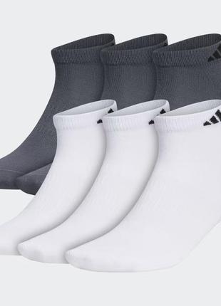 Шкарпетки adidas superlite low-cut socks 6 pairs оригінал з сша носки1 фото