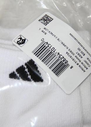 Шкарпетки adidas superlite low-cut socks 6 pairs оригінал з сша носки5 фото