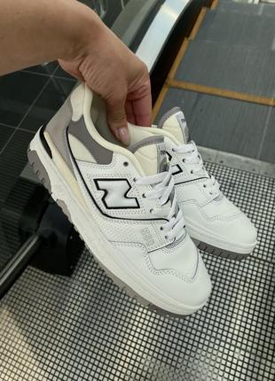 Кроссовки new balance 550 salt and pepper