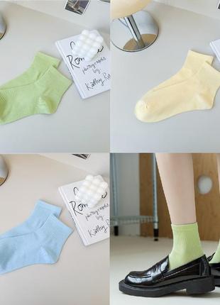 1-10 жіночі шкарпетки комплект 3 пари шкарпеток носков женские носки