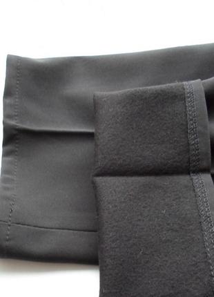 Женские брюки классика черные на флисе eleganc3 фото
