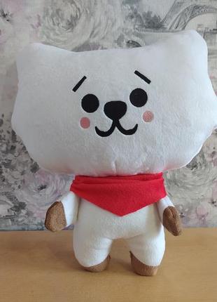 Плюшевая мягкая корейская игрушка альпака rj эрджей bt21 группы bts талисман k-pop джин 35 см 00238