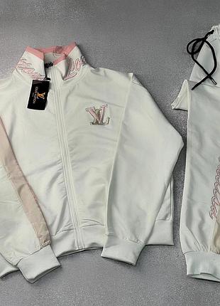 🩷есть наложка 🩷lux качество 💜 женский спортивный костюм "louis vuitton"❤️ худи + штаны